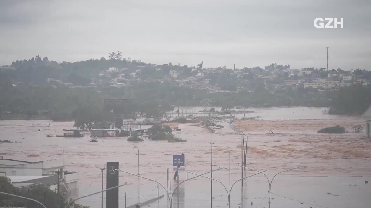 A Ponte Sobre O Rio Taquari Que Fica Entre Lajeado E Estrela Descubra