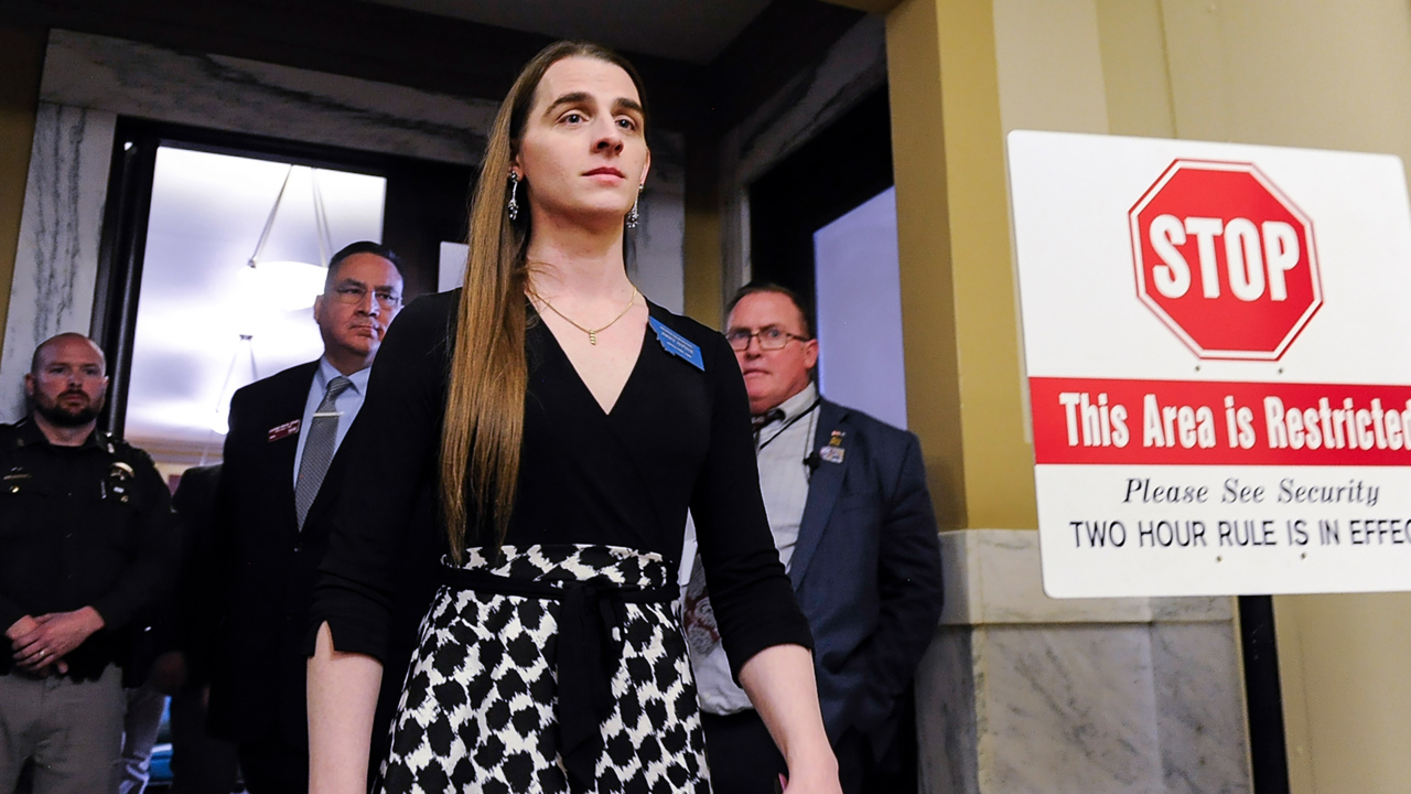 Montana transgender lawmaker speaks before disciplinary action