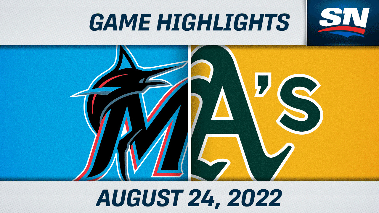 MLB Highlights: Athletics 3, Marlins 2