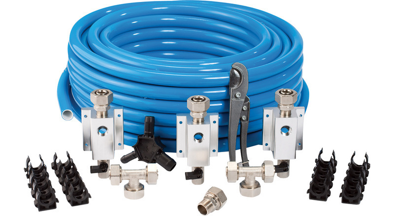 RapidAir MaxLine 3 4in 100ft Master Kit Compressed Air Piping System