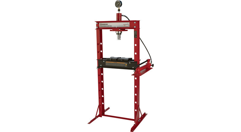 Strongway Ton Hydraulic Shop Press With Gauge Northern Tool