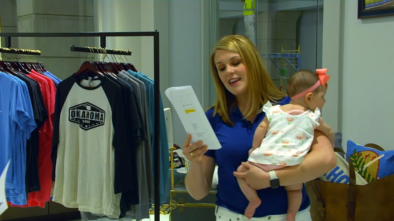 Discover Oklahoma team's farewell to Lauren link