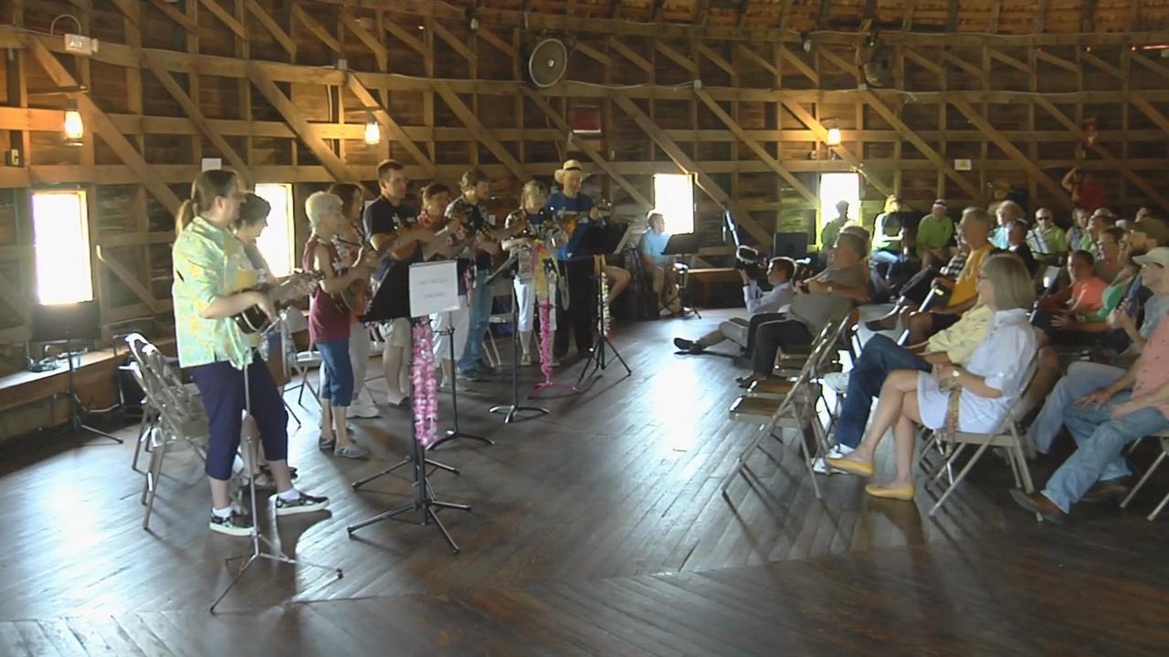 Round Barn Ukulele Jam link