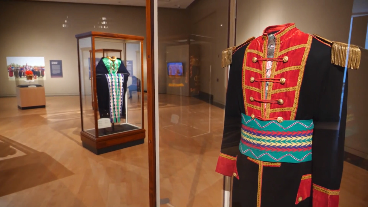 Sam Noble Museum's "A Giving Heritage: Wedding Clothes & the Osage Community" Exhibit