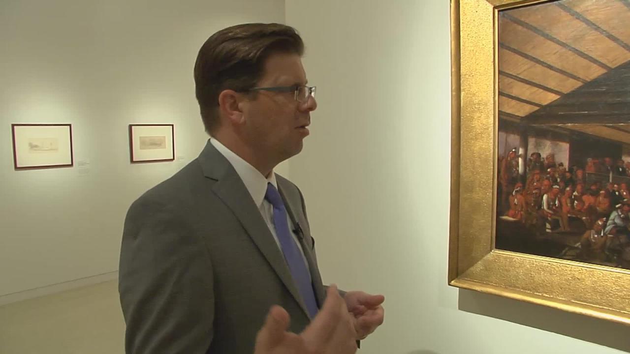 Picturing Indian Territory Exhibit, Fred Jones Jr. Museum of Art