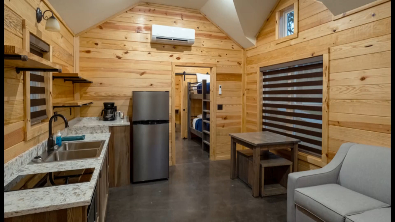 Tiny Cabins at three Oklahoma State Parks link