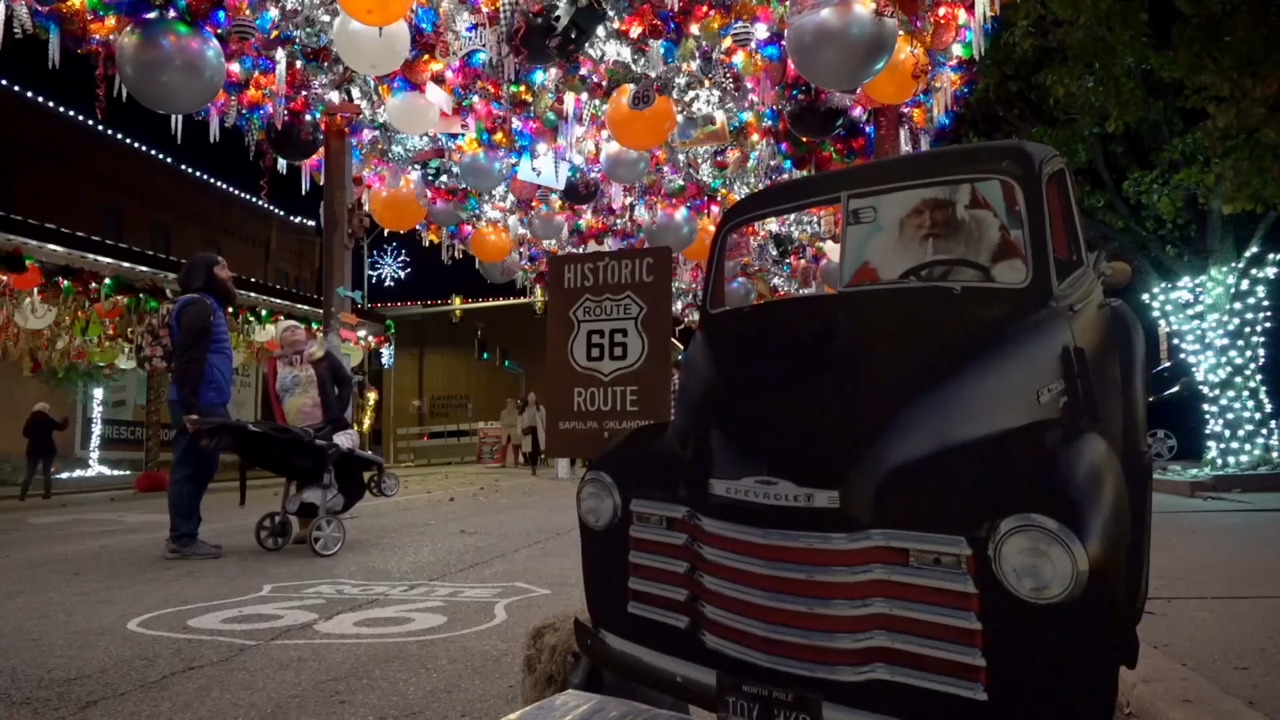 Route 66 Sapulpa Christmas Chute link