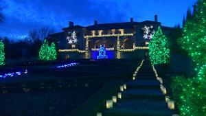 Philbrook Museum at Christmas
