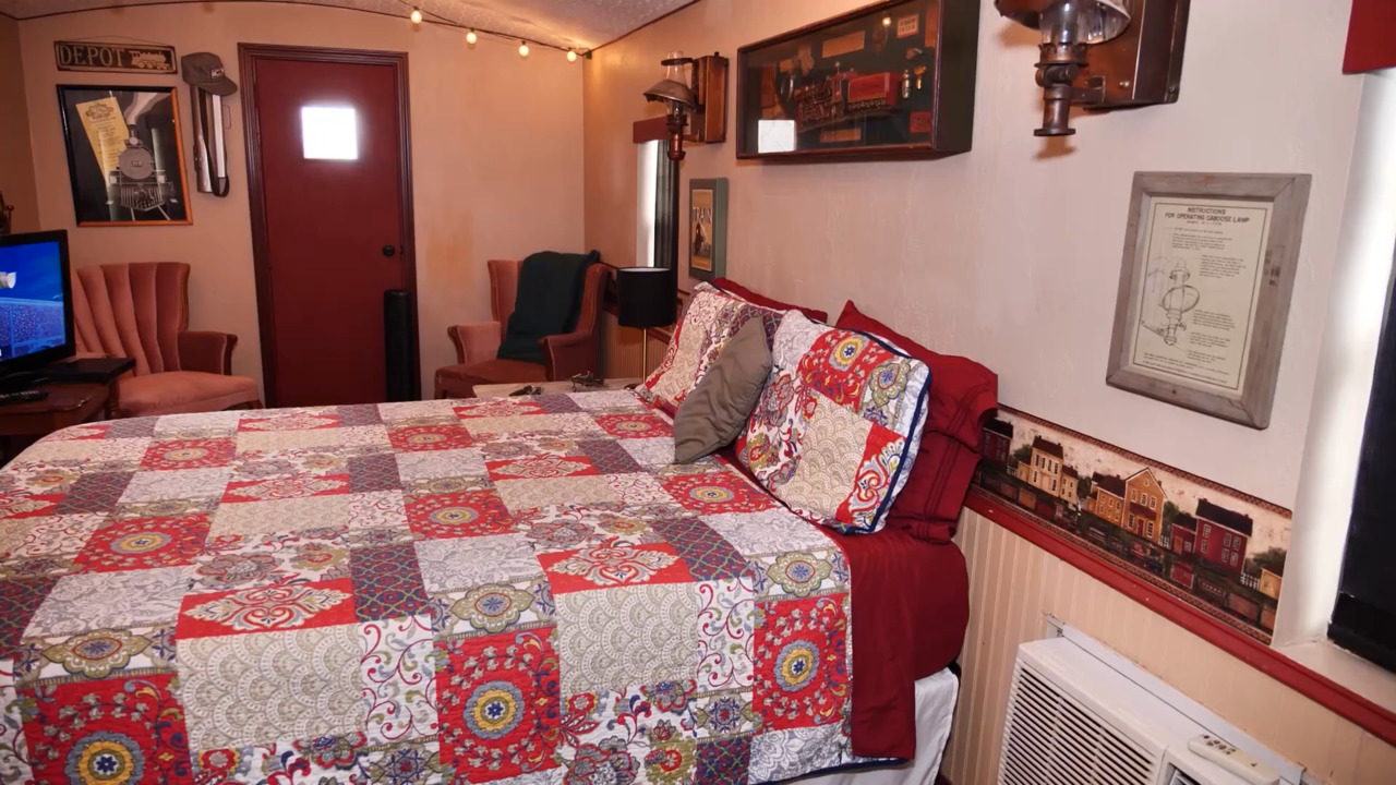 1925 Red Caboose Airbnb link