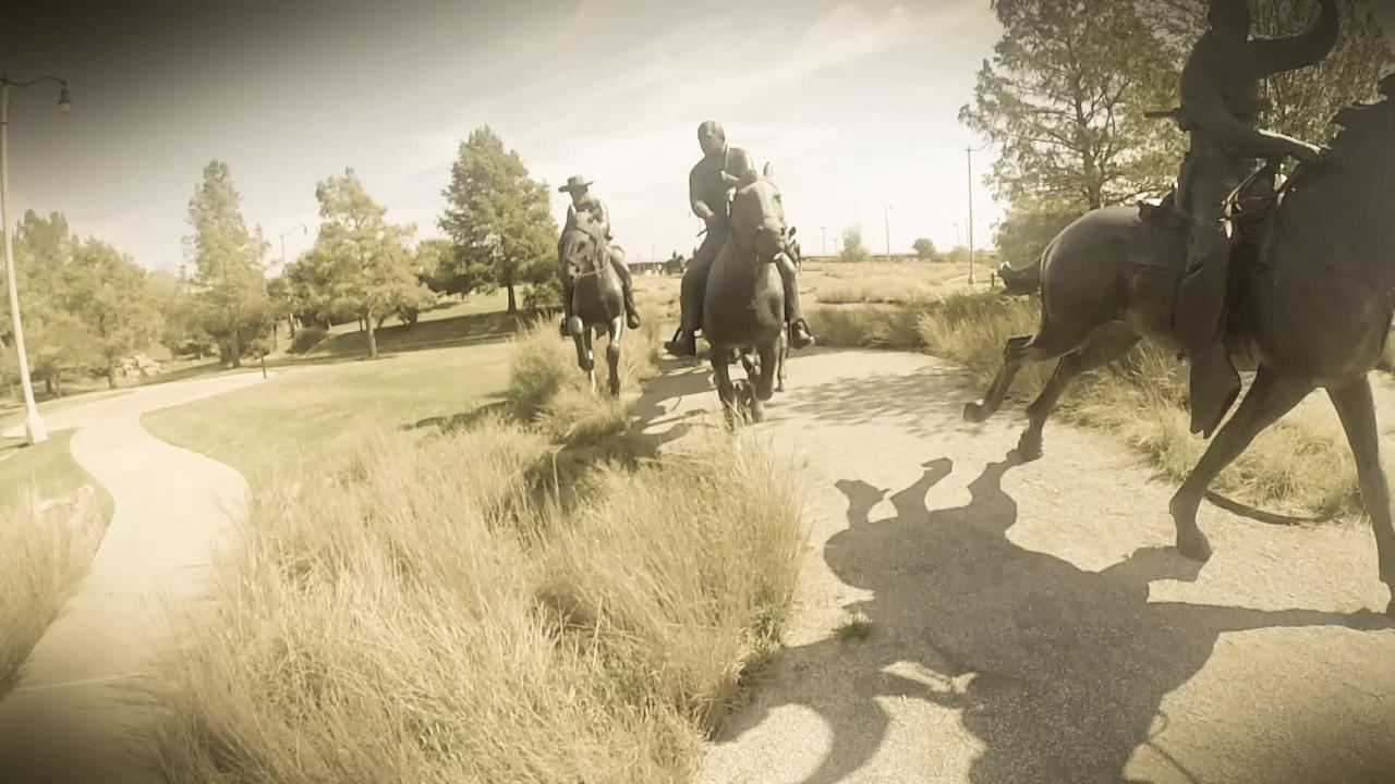 Centennial Land Run Monument (closing shots) link