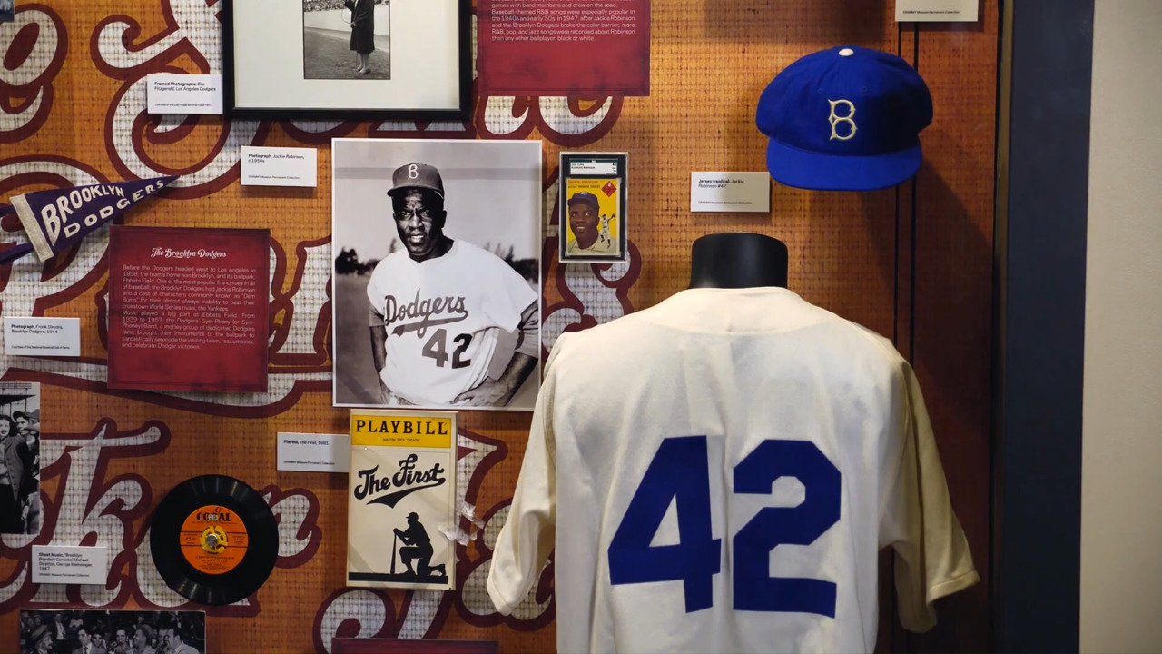 Woody Guthrie Center's "Take Me Out to The Ballgame" Exhibit link