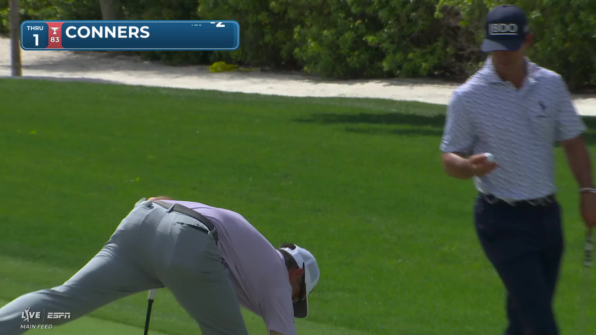 Corey Conners hits 127-yard approach to 6 feet, sets up birdie at Arnold Palmer