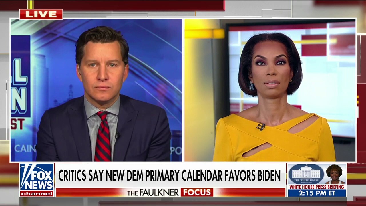 Will Cain DNC Made The Primary Process Easier For Biden To Secure