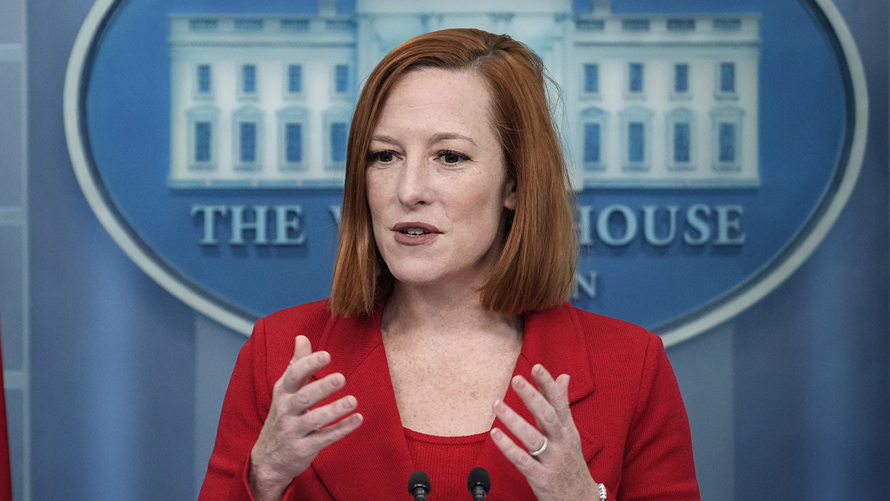 WATCH LIVE WH Press Secretary Jen Psaki Holds Briefing Fox Business