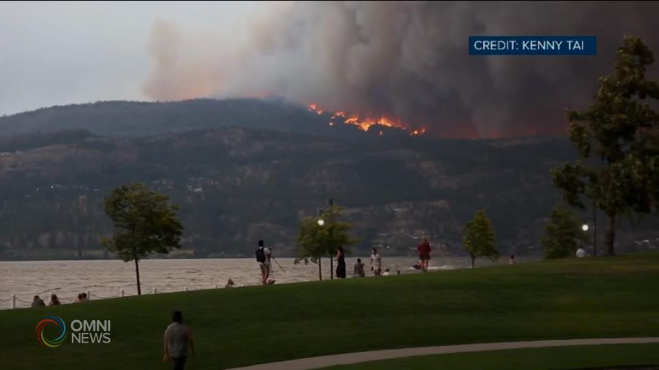 Mga Residente Ng Kelowna Kinailangang Lumikas Dahil Sa Wildfire Omni