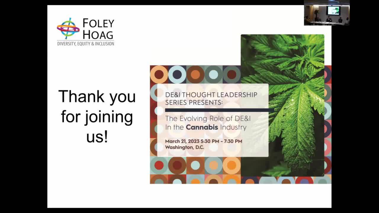 Foley Hoag's DE&I Thought Leadership Series Presents The Evolving Role