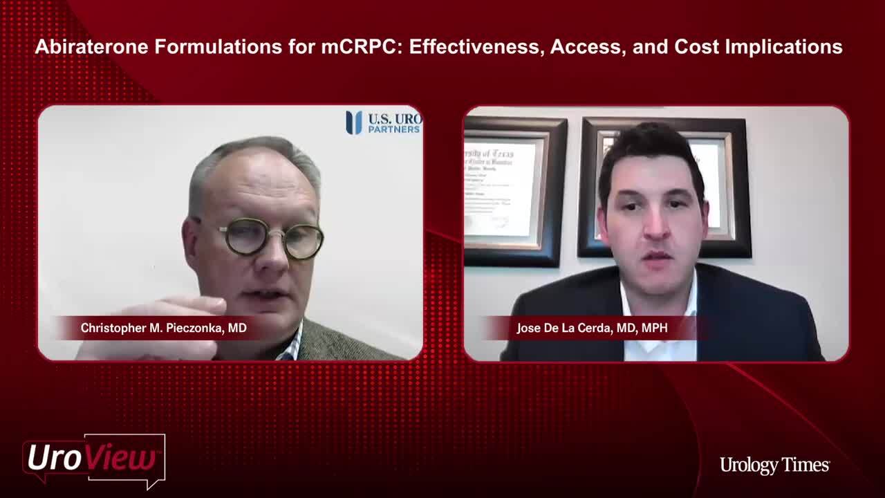 Abiraterone Formulations for mCRPC: Effectiveness, Access, and Cost  Implications