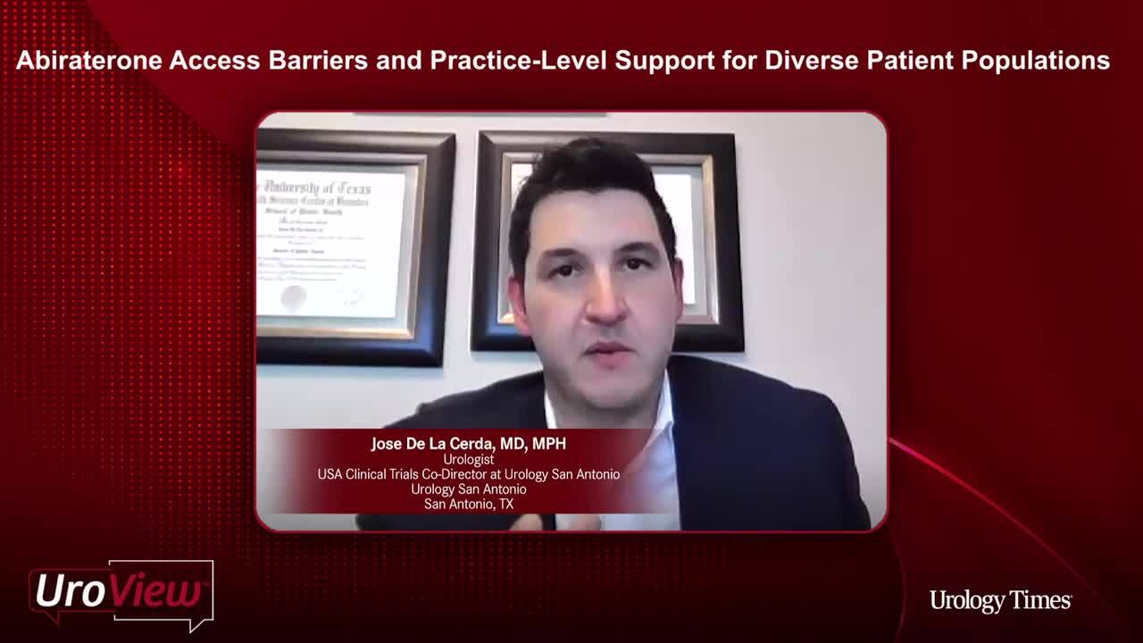 Abiraterone Access Barriers and Practice-Level Support for Diverse Patient  Populations