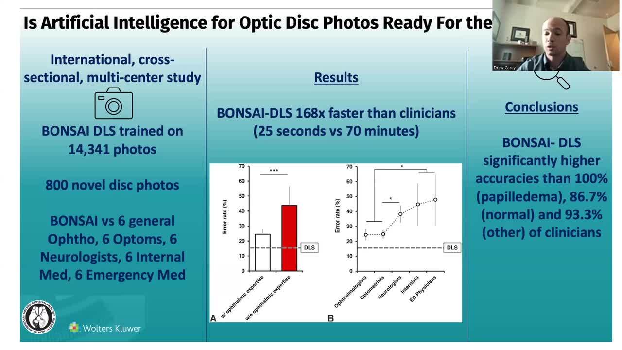 VLOG: Is artificial intelligence for optic disc photos ready for the clinic  and the ER