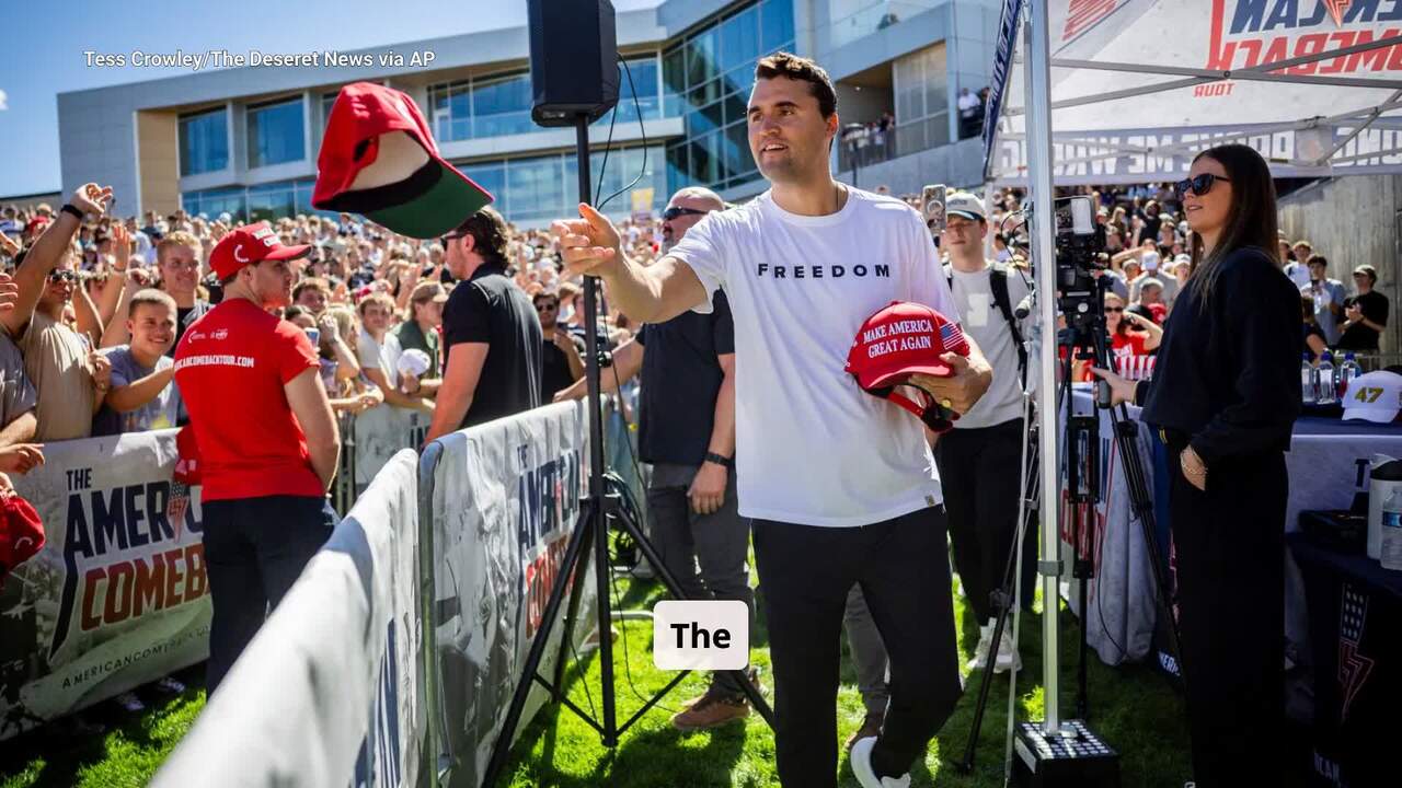 Charlie Kirk shot, killed at an event at Utah Valley University