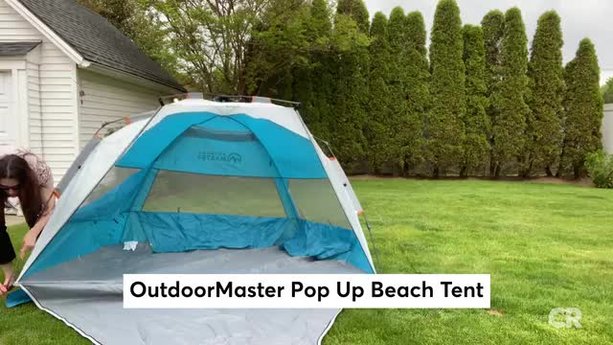 OutdoorMaster Pop Up Beach Tent