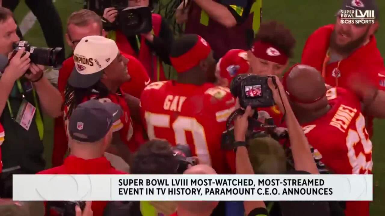 Kansas City Chiefs Super Bowl LVIII victory over San Francisco 49ers most  viewed ever as Taylor Swift effect takes hold - ABC News