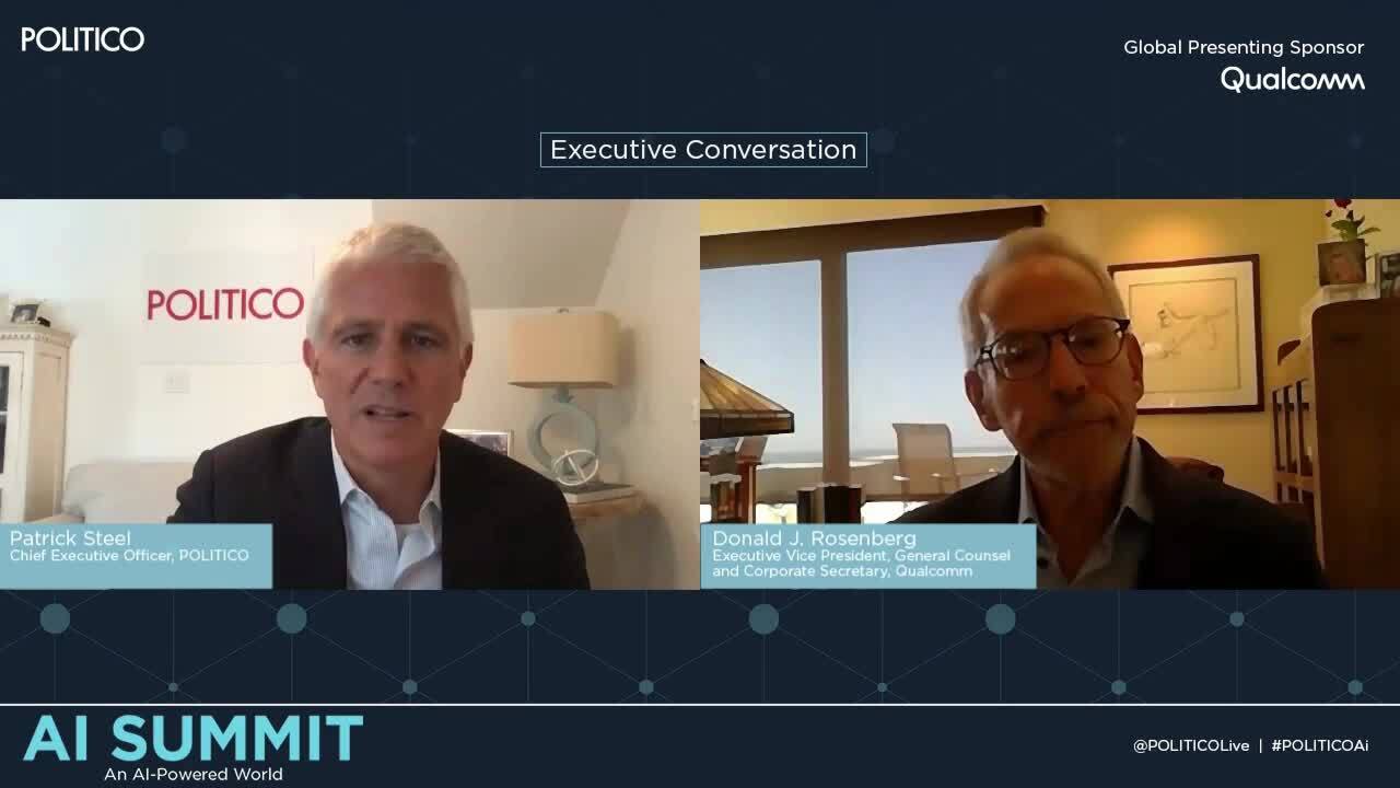 AI Summit An AiPowered World Executive Conversation POLITICO