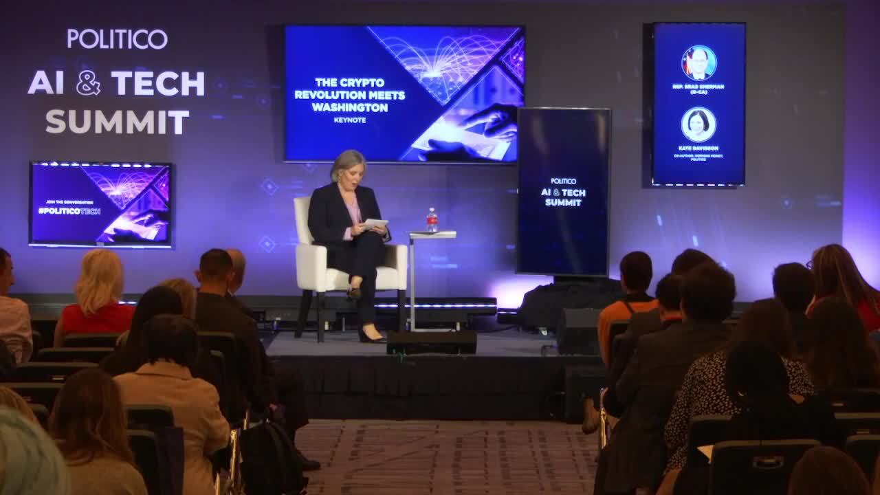 The Crypto Revolution Meets Washington Keynote - POLITICO