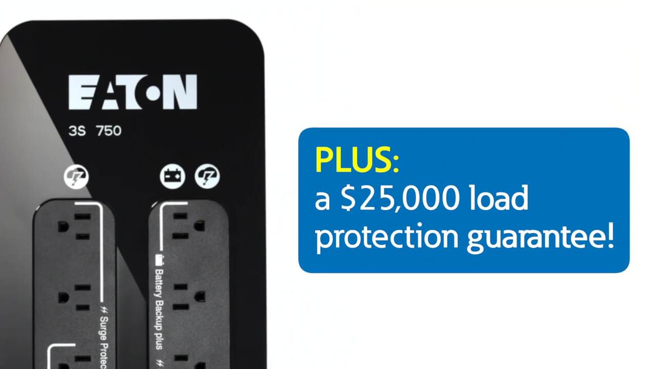 Eaton 3S Mini UPS - Secure service continuity for connected equipment, Eaton