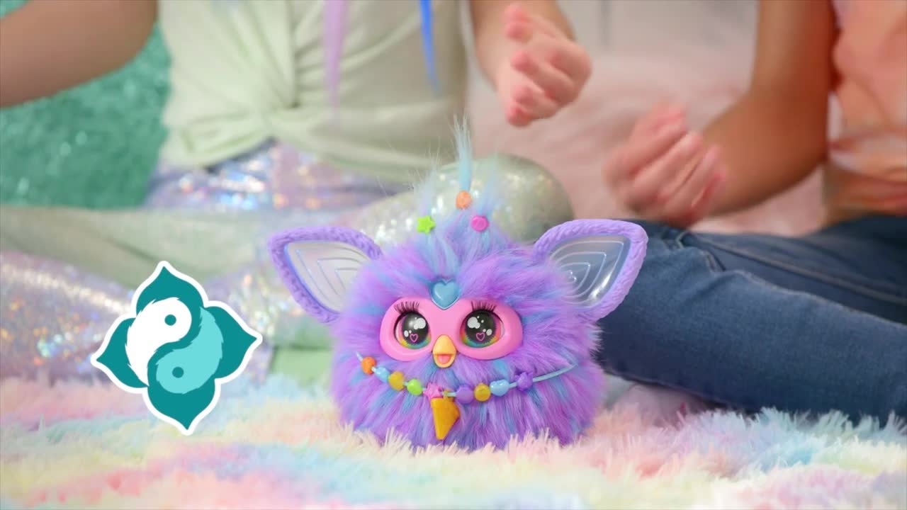 Hasbro Furby Purple Interactive Plüschtier Hasbro Furby Purple Interactive Plüschtier