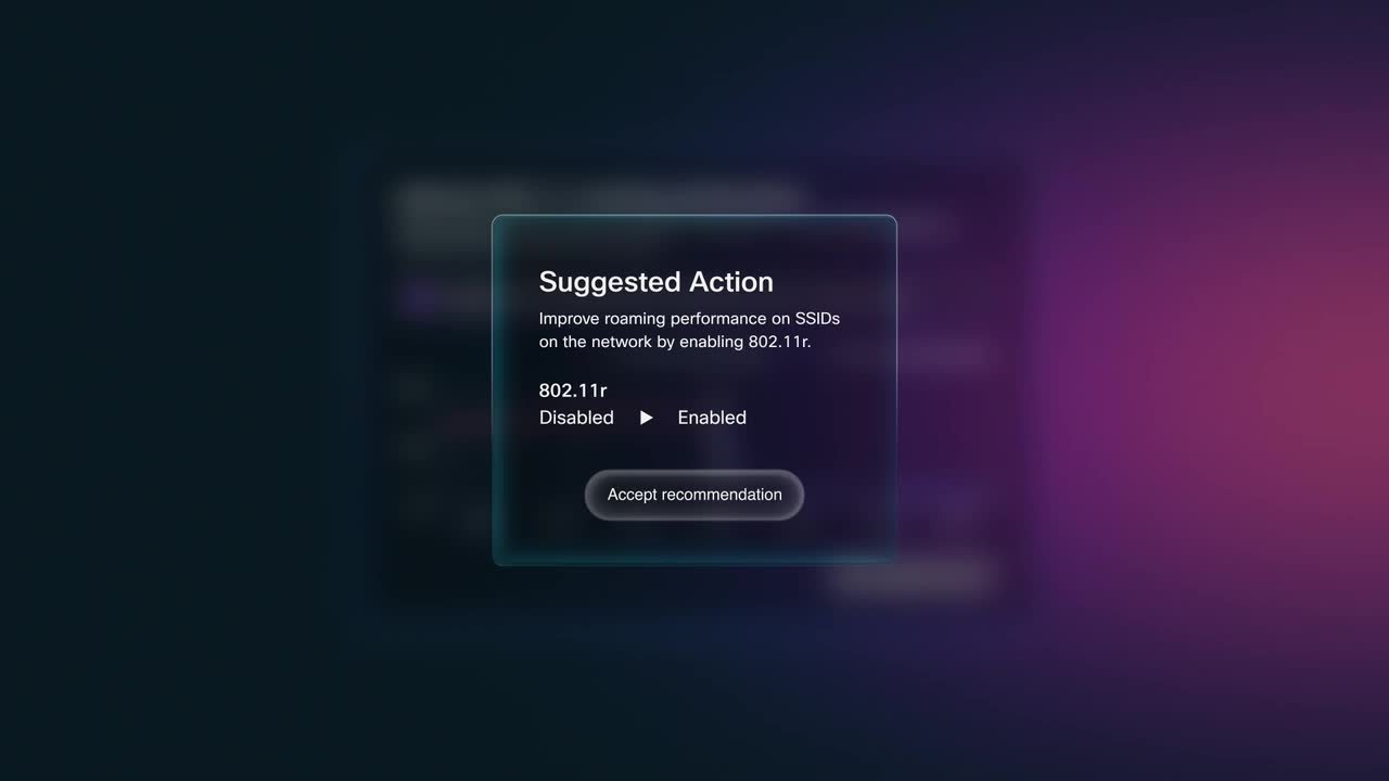 Cisco AI-enabled network operations