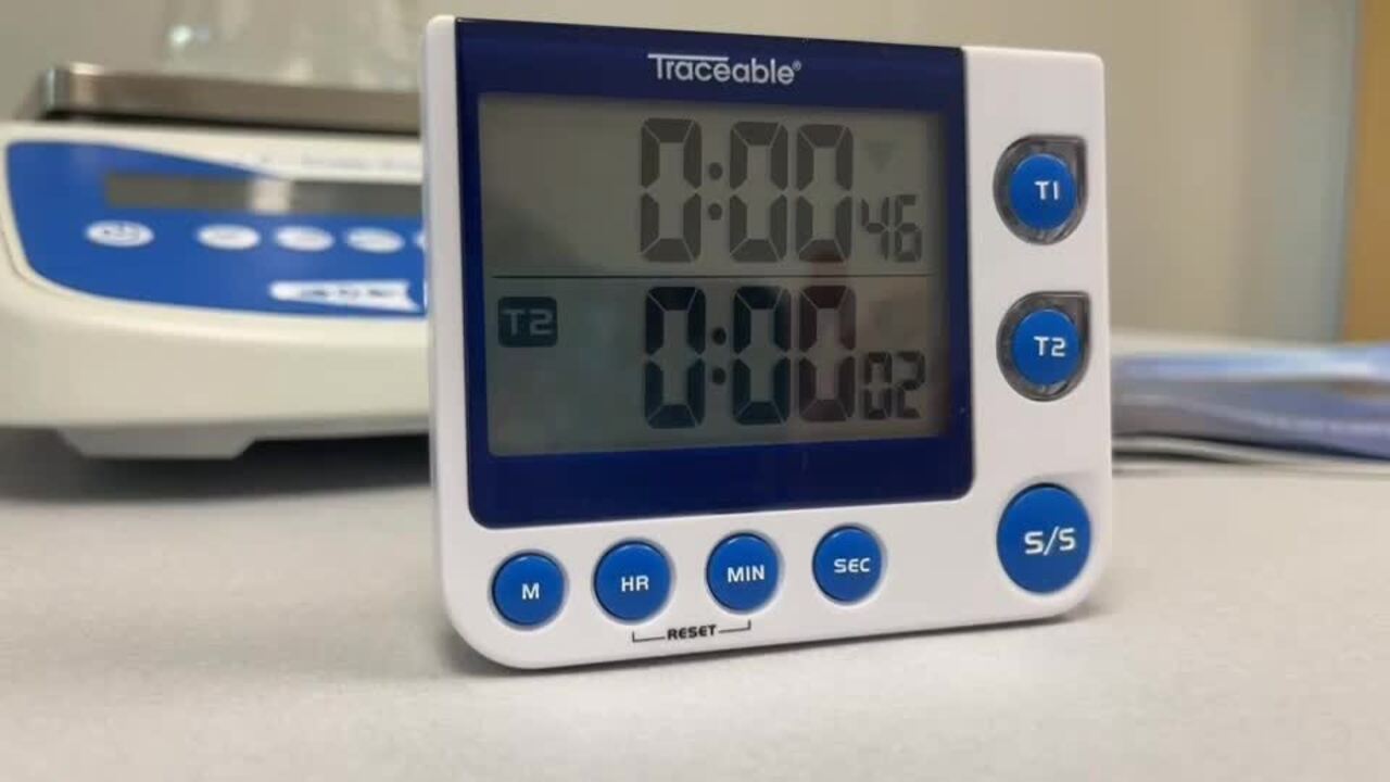 Always in Stock - Traceable Flashing LED Big-Digit Timer