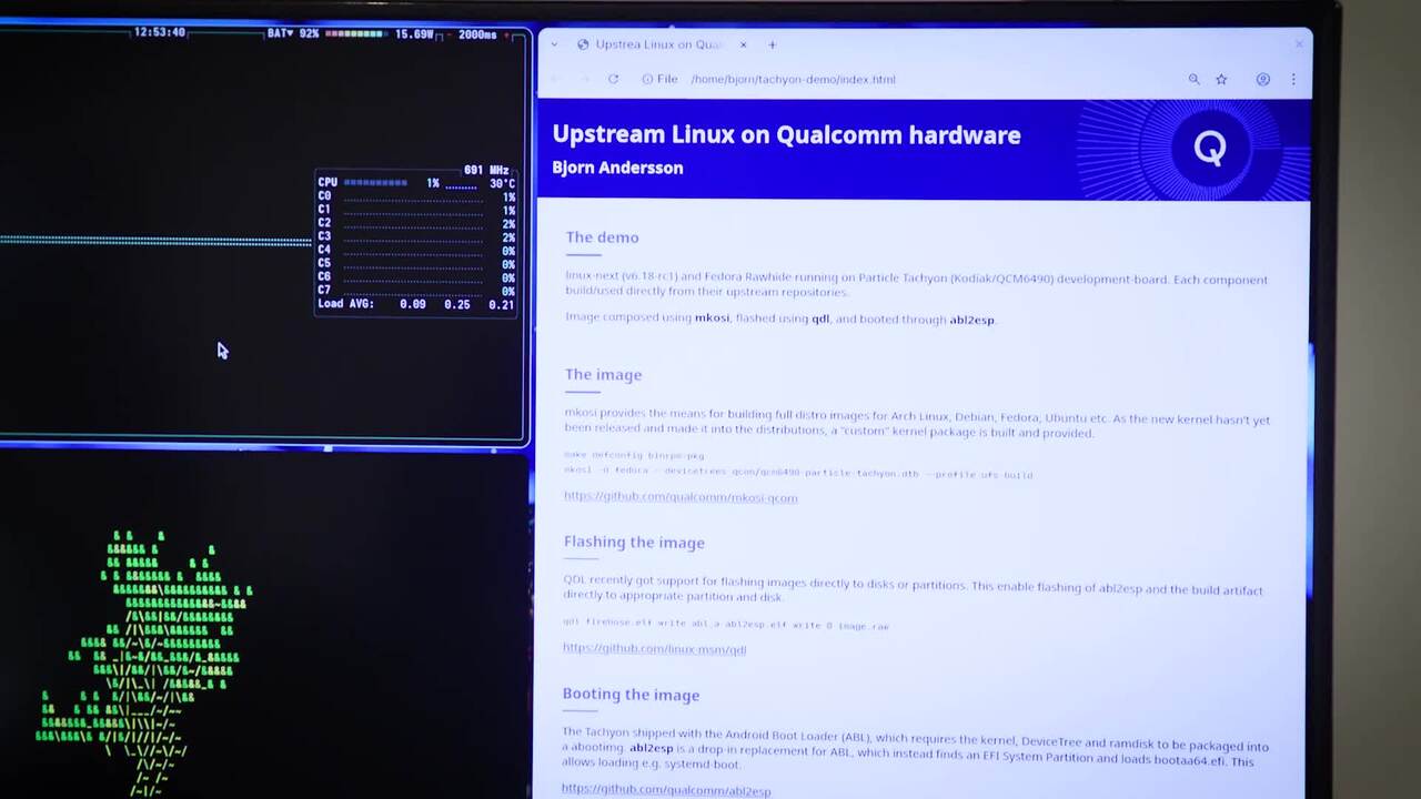Qualcomm sponsors and contributes to open source communities