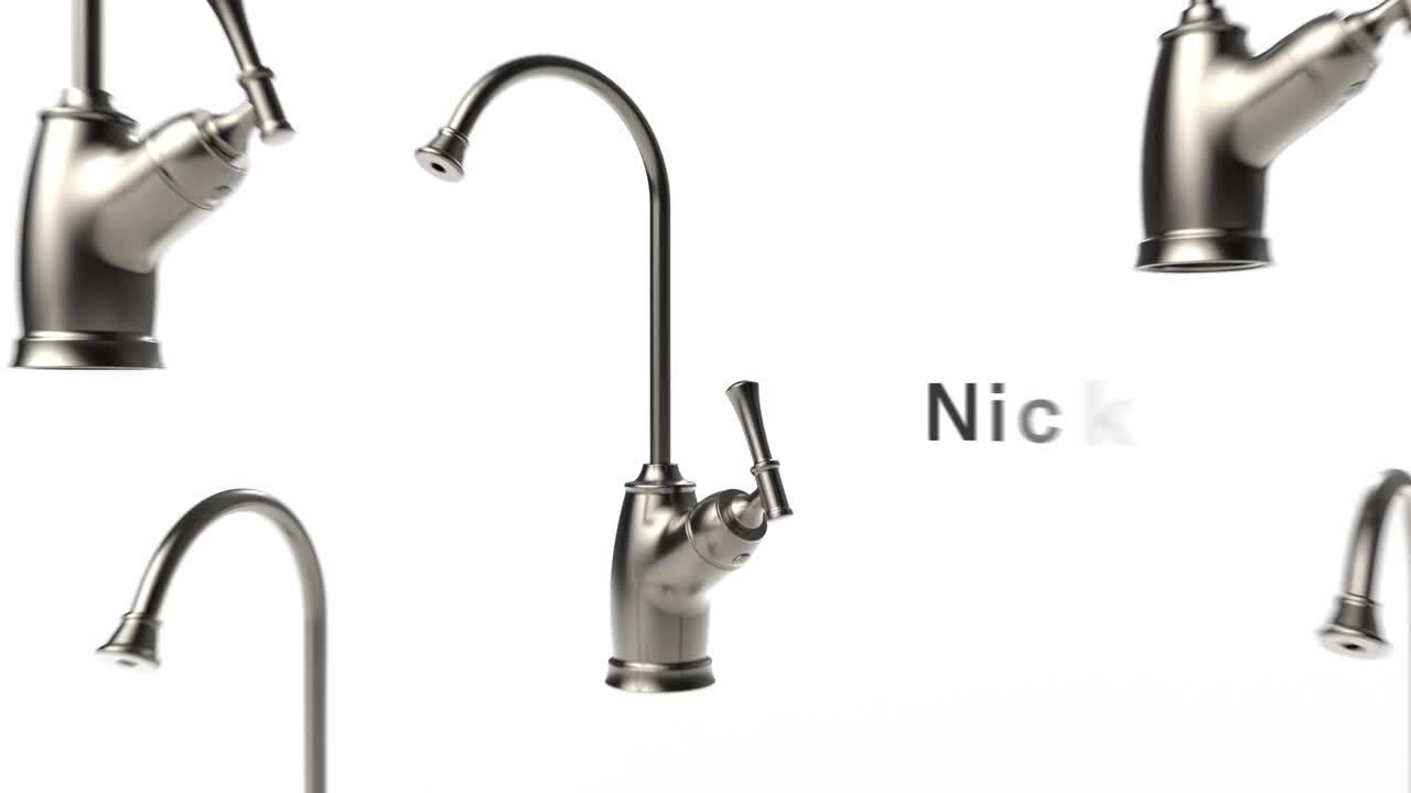 eSpring™ Under the Counter Unit with Designer Faucet - Black