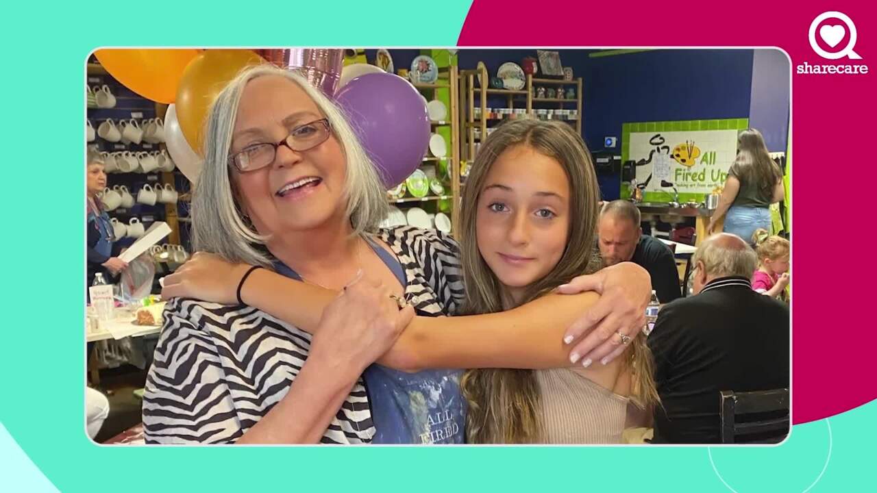 Connection: grandmother to granddaughter