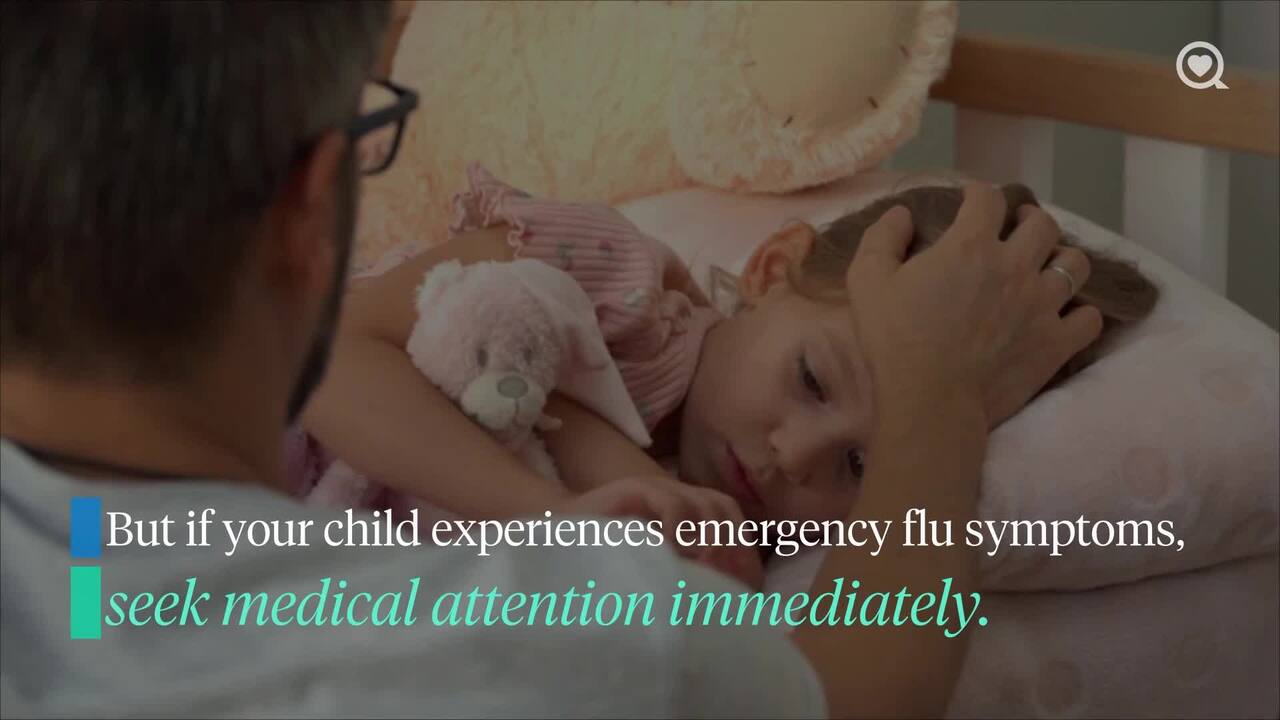 How to recognize flu symptoms in children