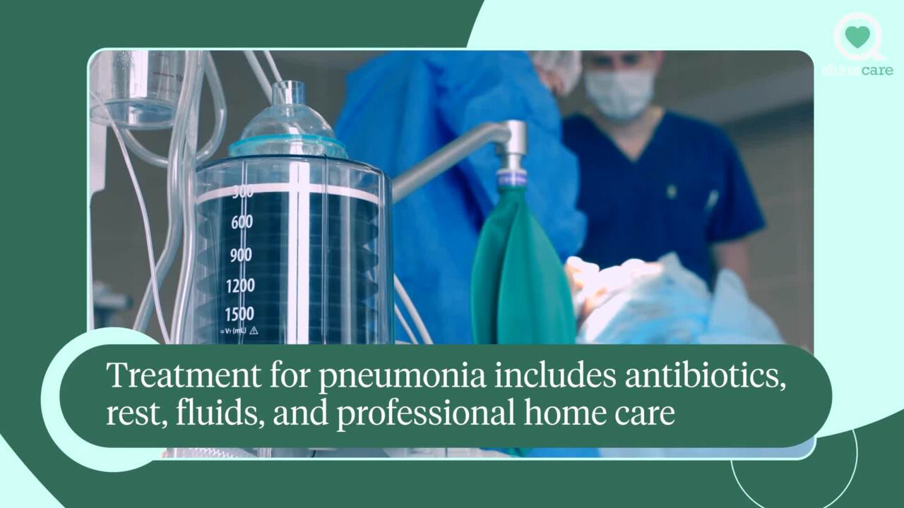 What are the complications of pneumonia?