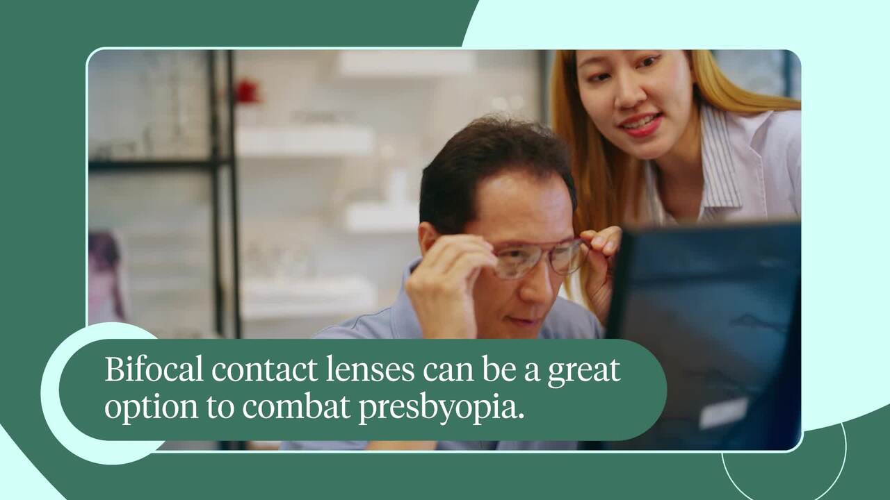 How is presbyopia treated?