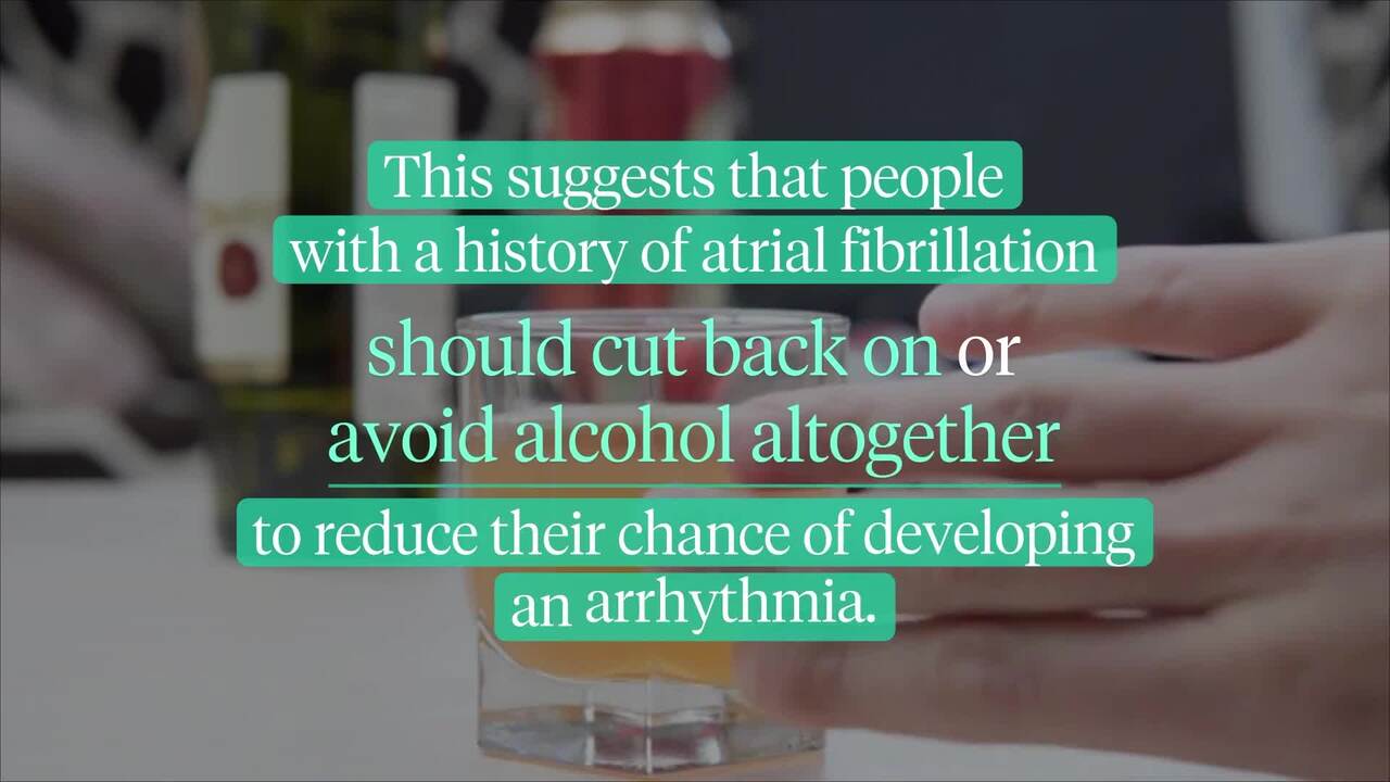 Study finds link between alcohol and heart rhythm abnormality