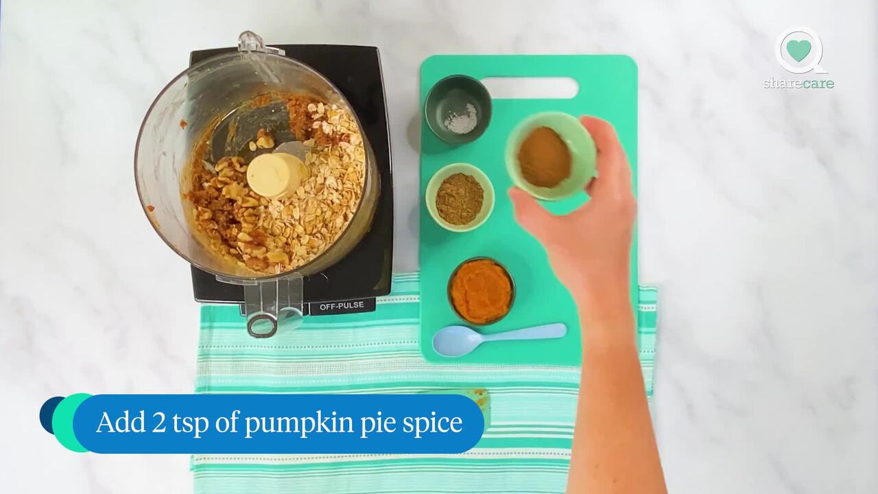 Pumpkin energy balls