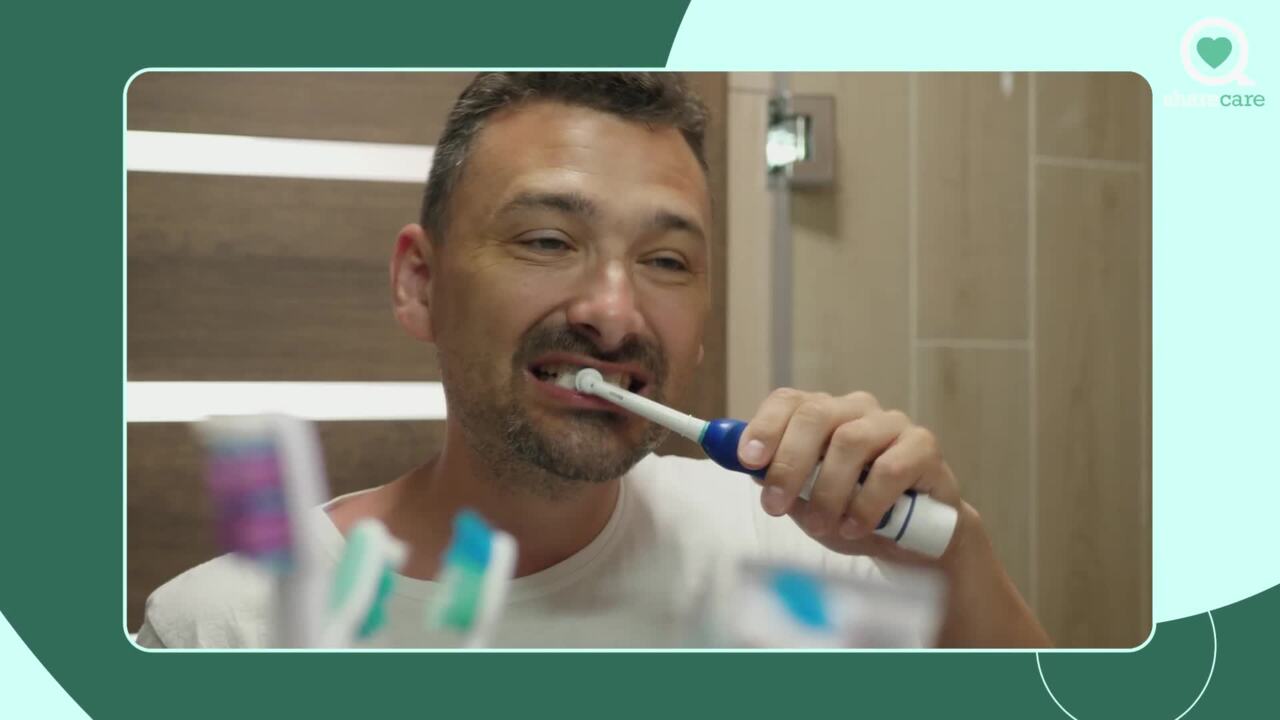What is a powered toothbrush?