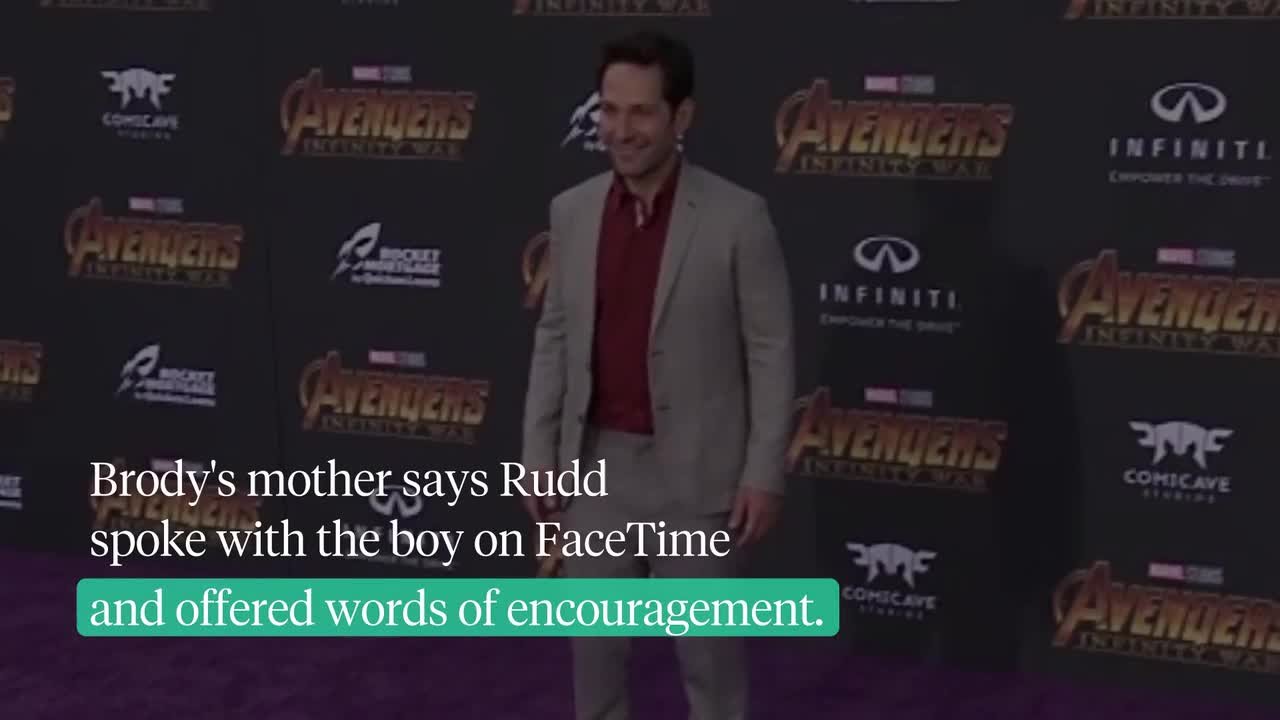 Paul Rudd reaches out to help bullied Colorado boy
