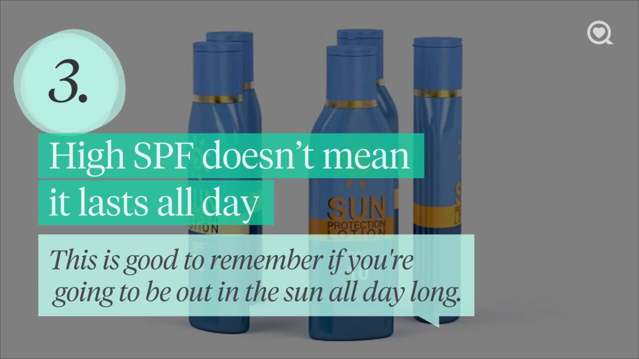 6 tips for using sunscreen