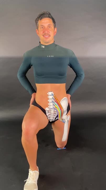 Hip flexor stretch