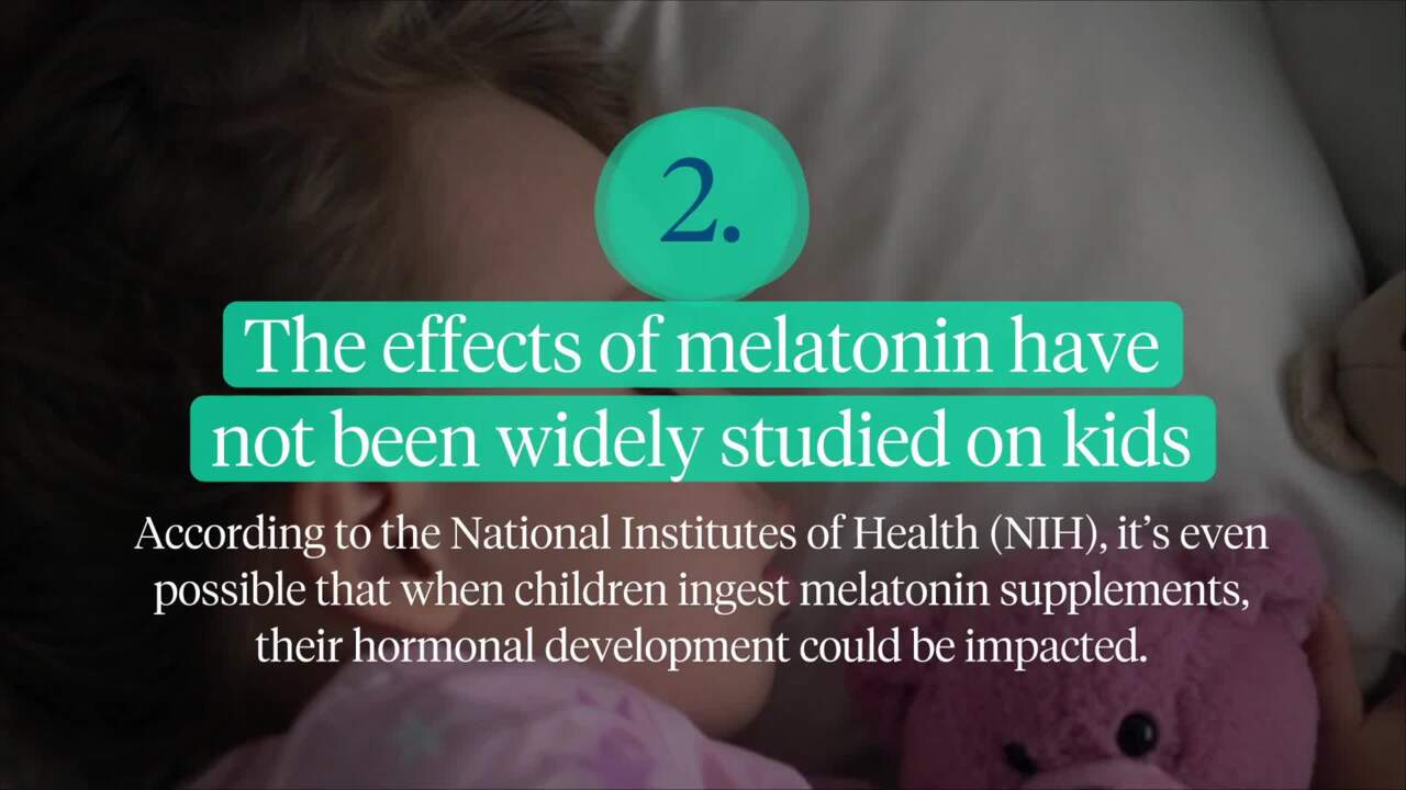 Kids can overdose on melatonin: 4 things you should know