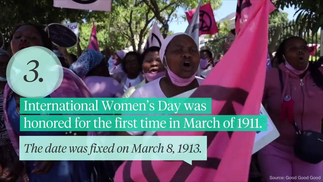 5 facts about International Women's Day