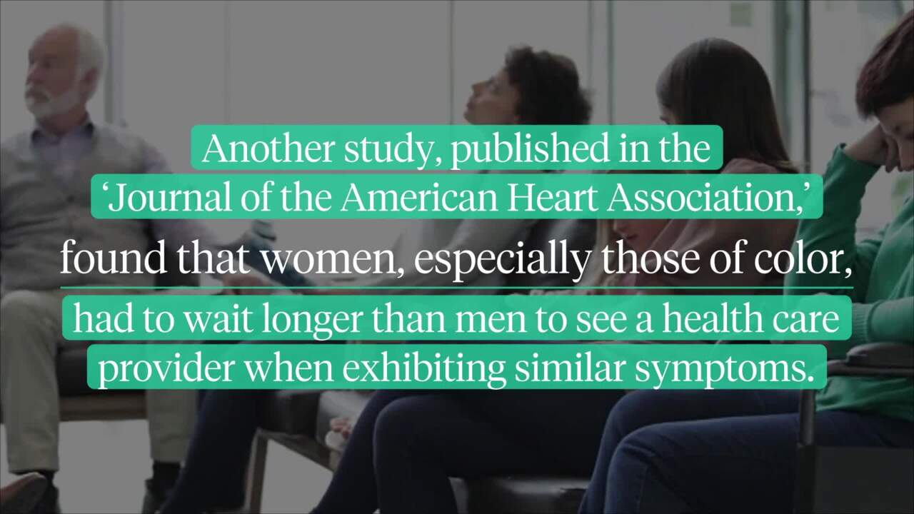 Why is heart disease in women often overlooked?