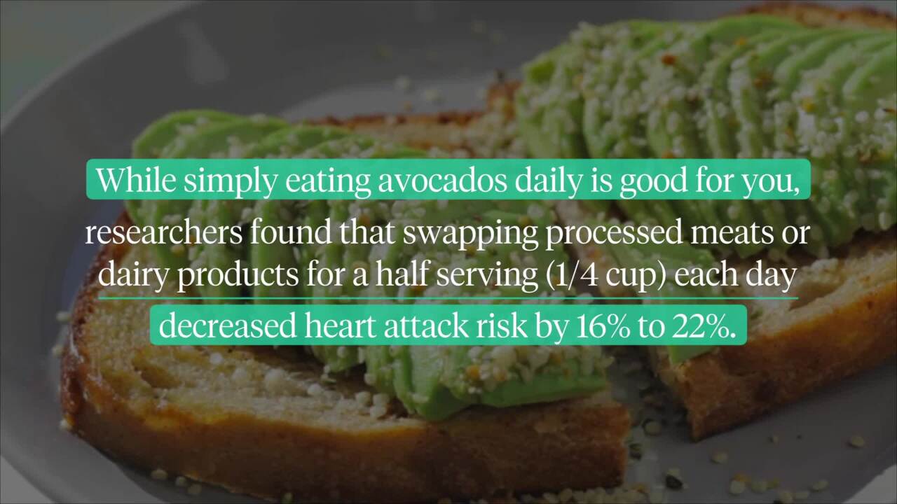 Eat avocado and other healthy fat foods for your heart health