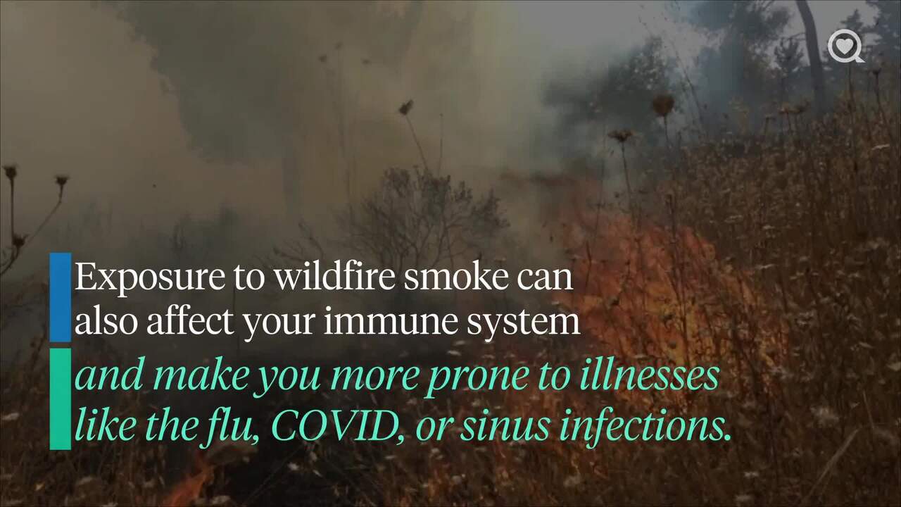 Does wildfire smoke affect your sinuses?