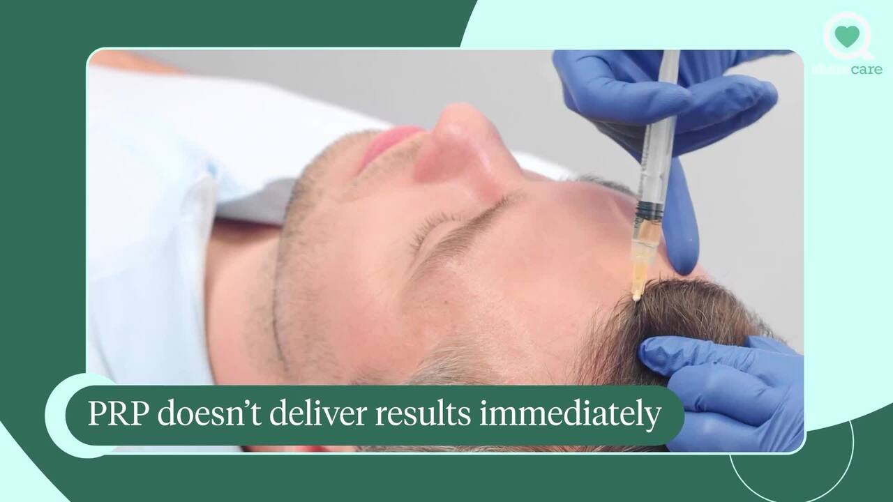 How can platelet-rich plasma (PRP) therapy help with hair loss?